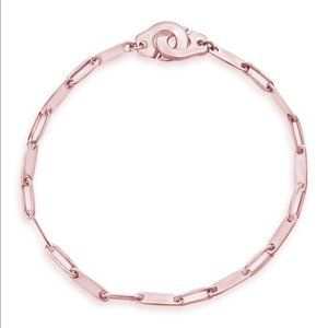NEW Sterling Forever 14K Rose Gold Plated Bracelet NWT